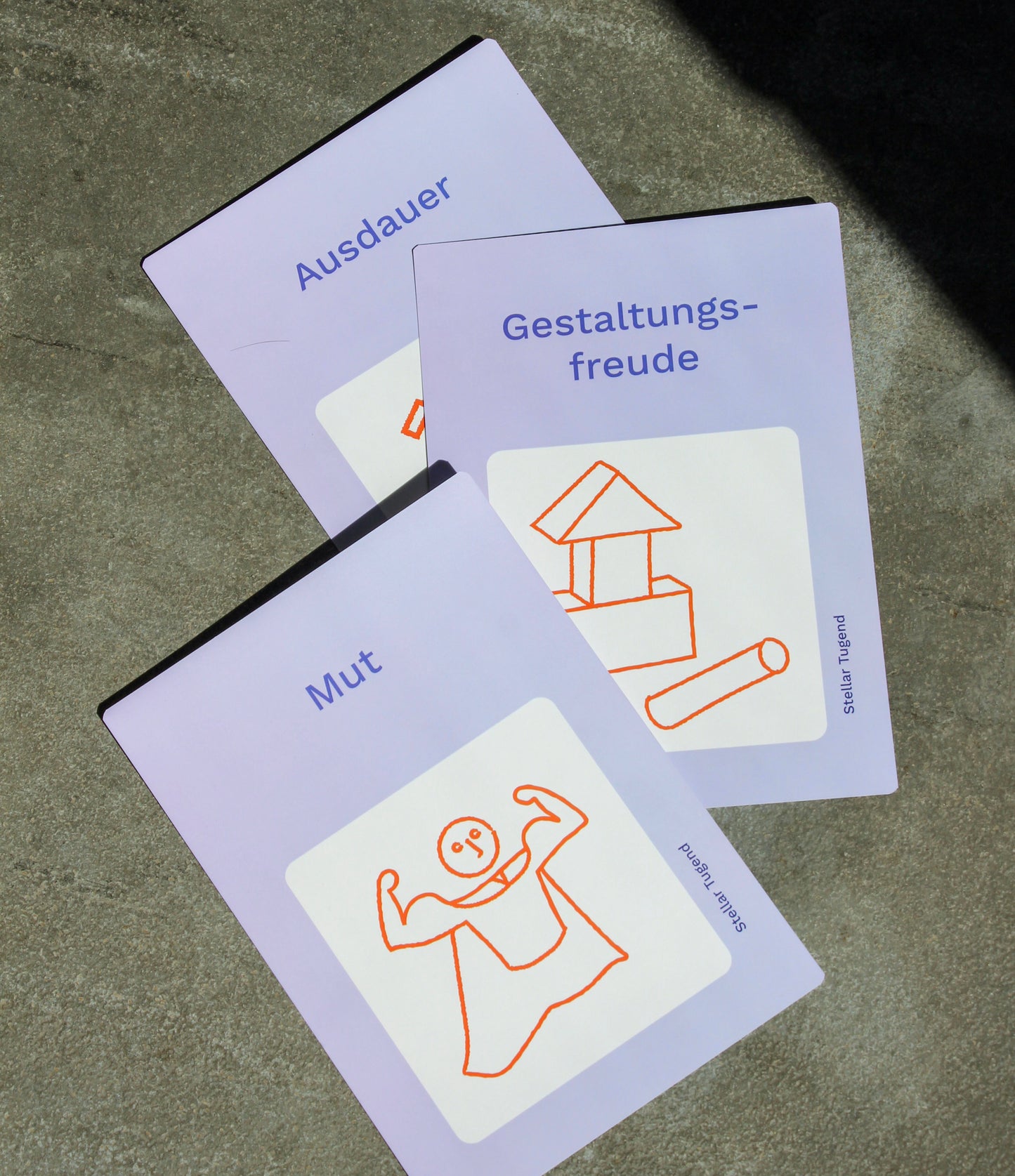 The Stellar Approach® Prinzipien, Praktiken, Tugenden Karten - DE